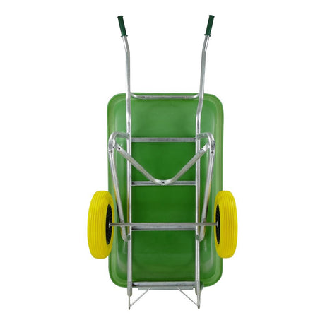 Carriola Fort Products f s 350l base zincata verde ruota da 2 mm