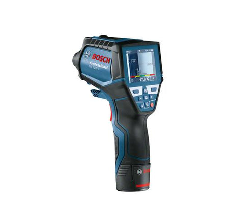 Rilevatore termico Bosch gis 1000 c (1 batteria 12v 1,5 ah + caricabatteria al 1130 cv)