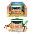 Toi-toys Toi Toys stalla per cavalli con badante e accessori