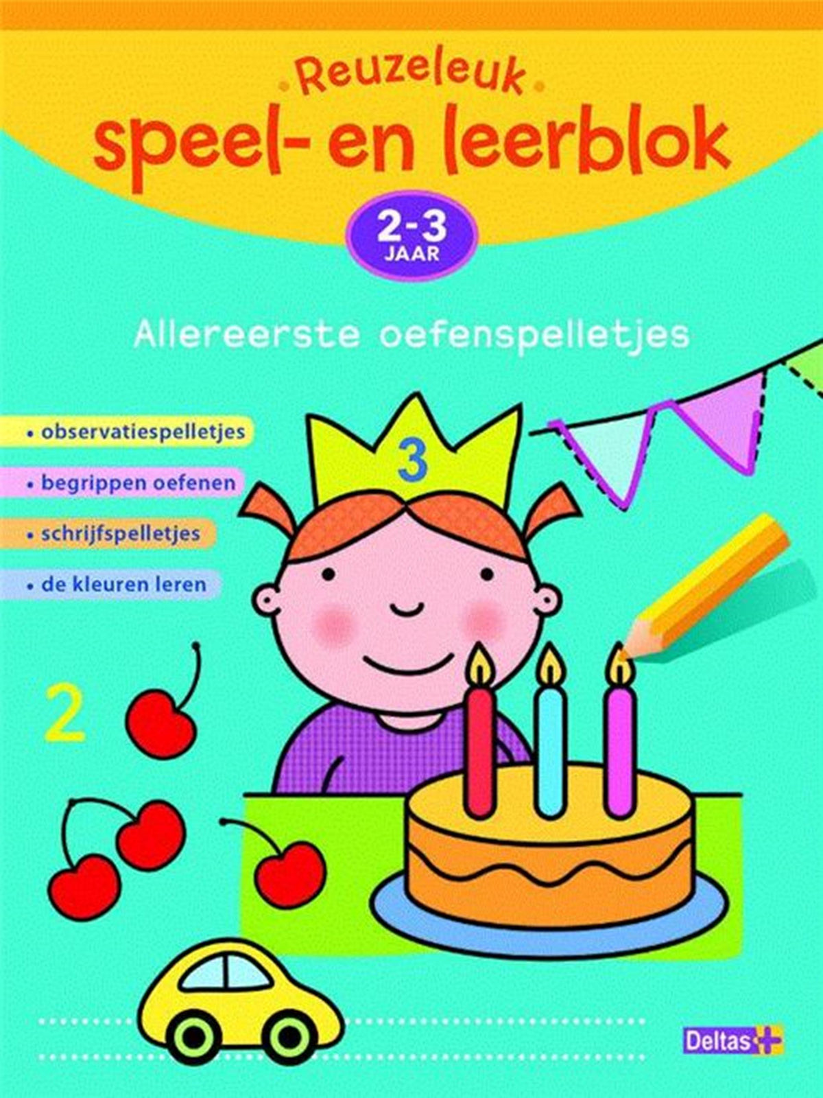Delta è molto divertente giocando e imparando, primissimi giochi di pratica 2-3