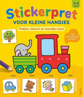 Delta Sticker divertimento per piccole mani, 2-4 anni