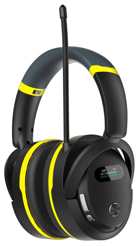 Le cuffie antirumore dei prodotti Kerbl funzionano e proteggono con la radio dabplus e il bluetooth
