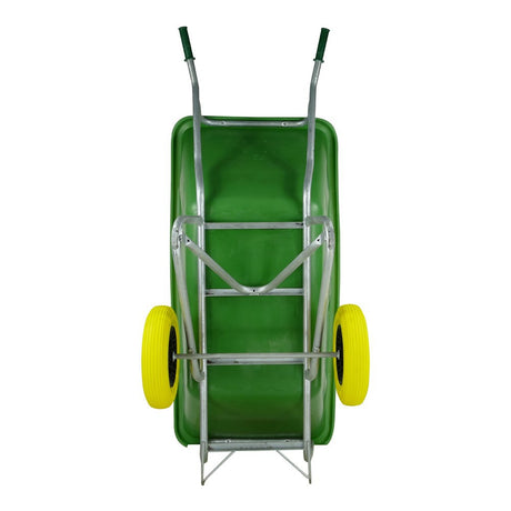 Carriola Fort Products f s 500l base zincata verde ruota da 2 nml