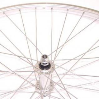 Ruota anteriore 28 velocità. alu silver sp13 pull mozzo base alluminio v.ax