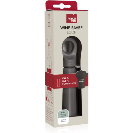 Vacuvin vacu vin - anello salvavino - grafite