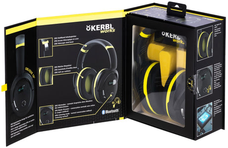 Le cuffie antirumore dei prodotti Kerbl funzionano con radio e Bluetooth