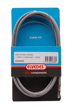 Cavo a gas Elvedes Ton grigio (6433 GRS)
