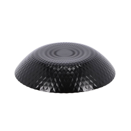 Altre marche piatto fondo pampille 20 cm vetro nero