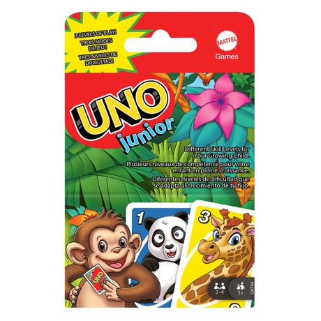 Giochi di carte Mattel uno junior 2.0