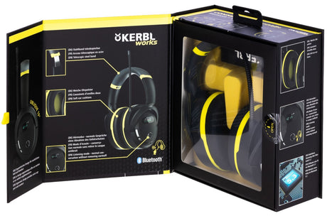 Le cuffie antirumore dei prodotti Kerbl funzionano e proteggono con la radio dabplus e il bluetooth