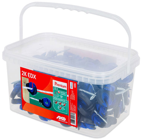 Isolante ad anello Ako Products 2 colori nero blu edx 125 pz
