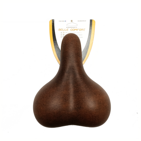 Selle Comfort Saddle City Brown, senza cappio