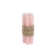 Cosydecor candela da tavolo ambiente l dia.2x16 cm 7 pezzi rosa chiaro