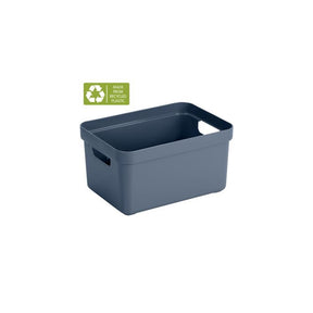 Sunware sigma contenitore per la casa 5l blu scuro-grigio 25,2 x 17,5 x 12,2 cm