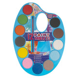 Tavolozza acquerello Grafix, 12 colori