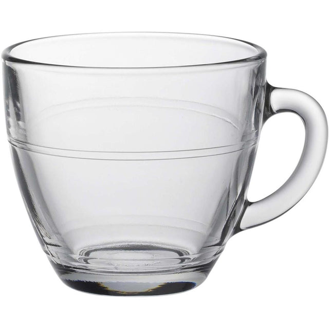Duralex gigogne bicchiere da tè 220ml vetro duro confezione 6 pezzi dia10x7,5cm