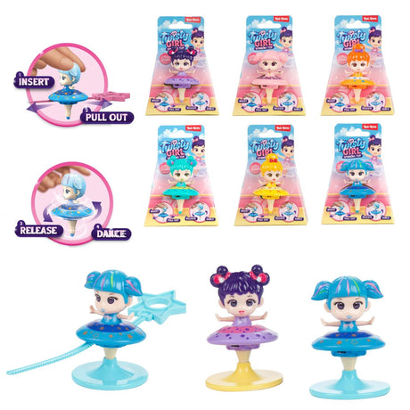 Toi-toys ballerina trottola 7,5 cm
