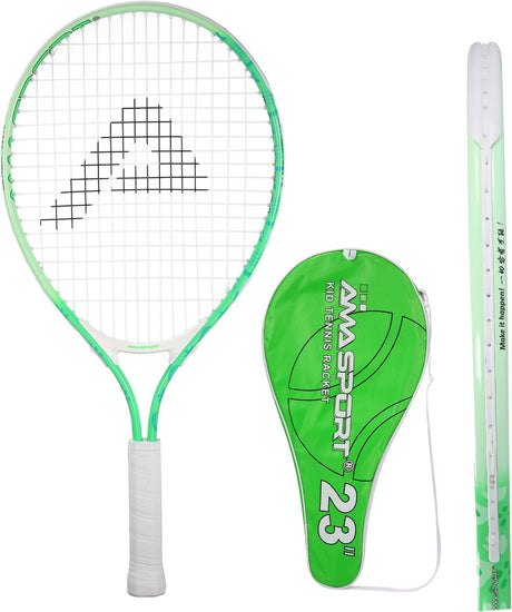 Ama Sport Racchetta tennis per bambini verde 25 pollici