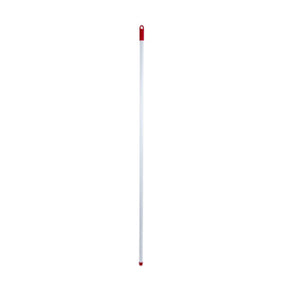 Manico per scopa Luva in metallo bianco 140 cm con filettatura