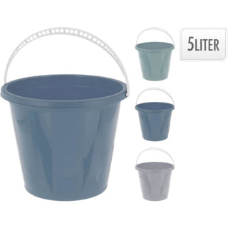 Secchio 5 litri assortiti | 4 pezzi