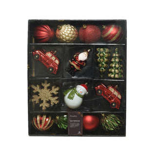 Mix box in plastica opaca glitterata lucida
