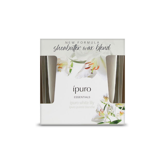Candela profumata Ipuro giglio bianco 125gr.