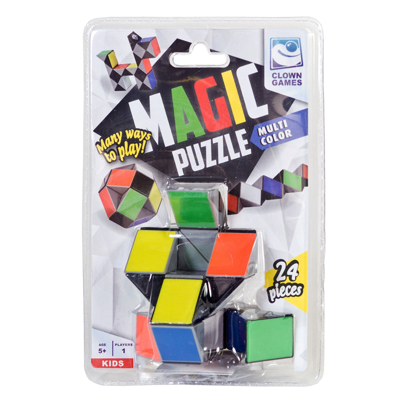 Colore pagliaccio puzzle magico