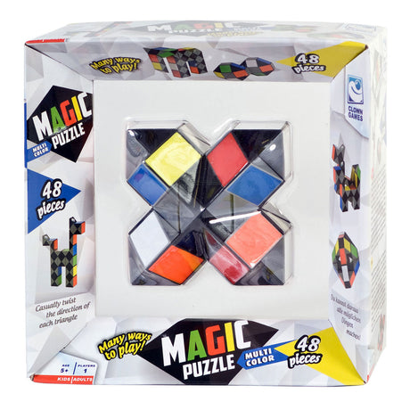 Puzzle magico del pagliaccio puzzle magico - 48 pezzi