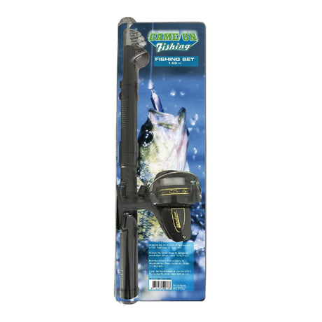 Gioco su canna da pesca telecasting con accessori, 1,6 m