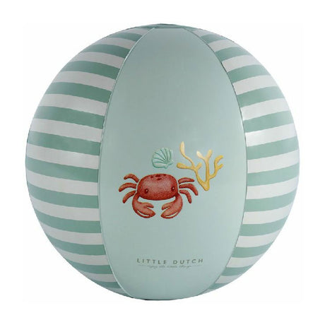 Rubo Toys piccolo pallone da spiaggia olandese verde fresco, 35 cm