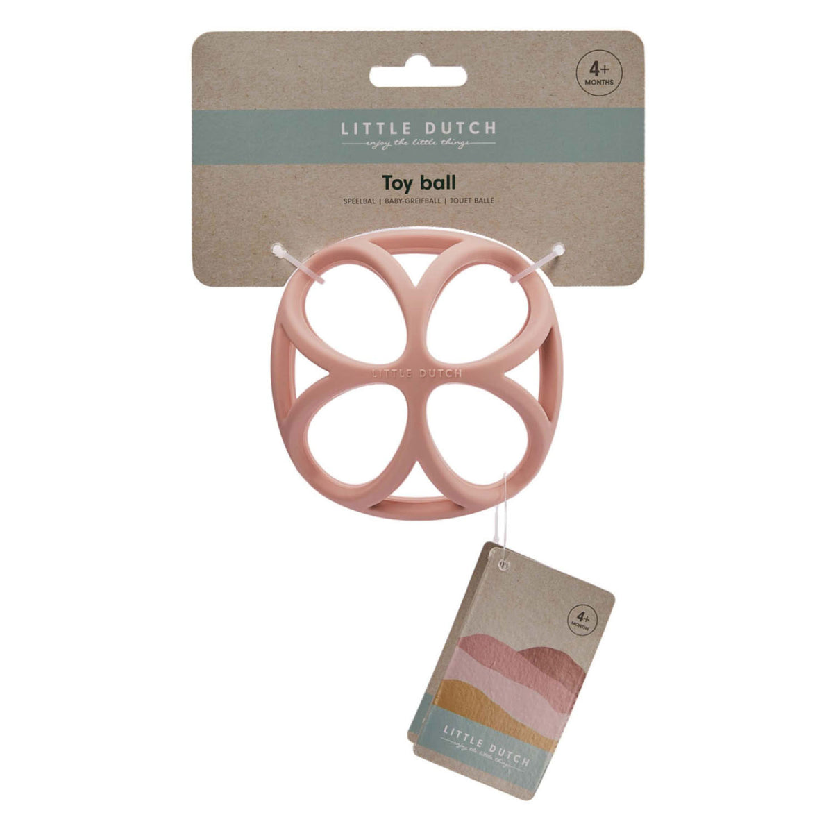 Piccola pallina olandese rosa