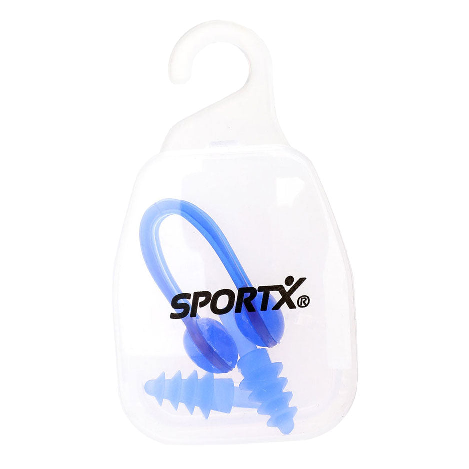 Clip per naso e tappi per le orecchie Sportx junior