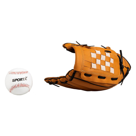 Sportx Baseball Glove con palla