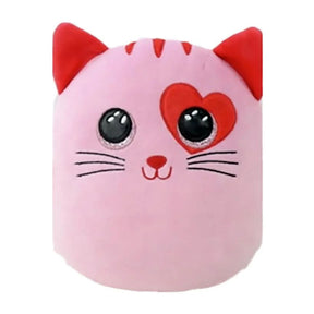 Berretto Ty Ty Squish a Boo Heart Flirk Cat, 20 cm