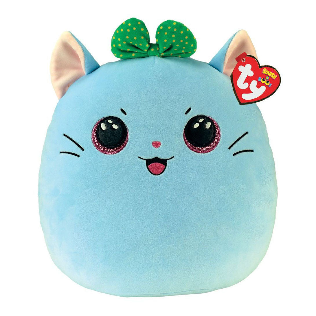 Ty berretto ty squish a boo kirra gatto grigio, 31 cm