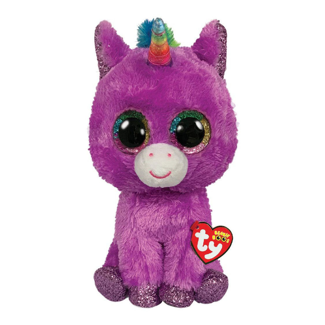 Ty Beanie Buddy Rosette Unicorno, 24 cm