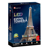 Cubic fun 3D puzzle Eiffel Tower with LED