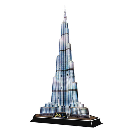 Divertente puzzle 3D cubico Burj Khalifa LED (2010327)