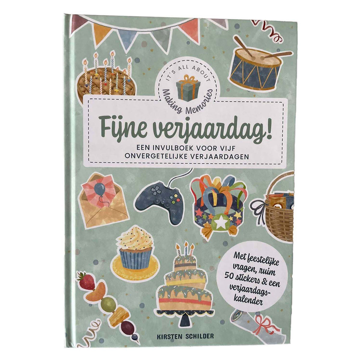 Libro da compilare Happy Birthday per cinque compleanni indimenticabili