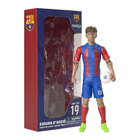Figura di calcio RC FC Baelona Lamine Yamal, 20 cm