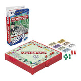 Gioco di viaggio Monopoly Hasbro per 2-4 giocatori