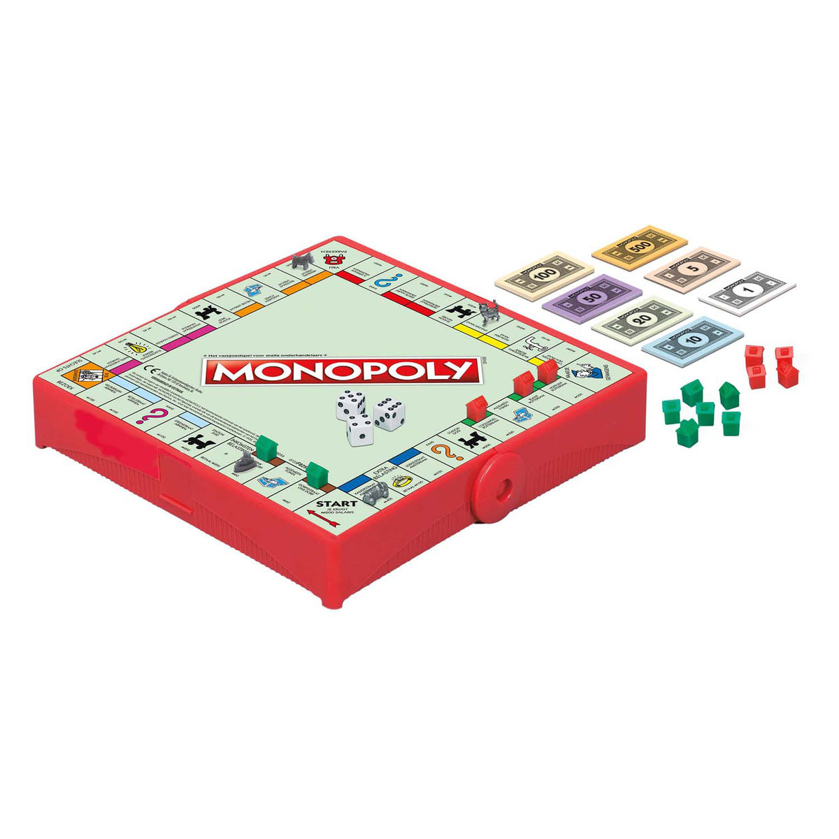 Gioco di viaggio Monopoly Hasbro per 2-4 giocatori