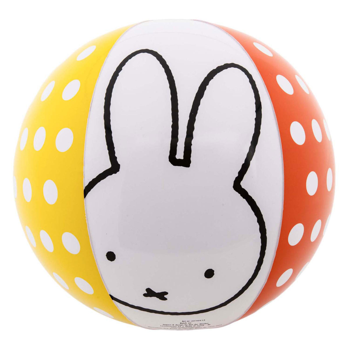 Pallone da spiaggia Van der Meulen Miffy - 35 cm