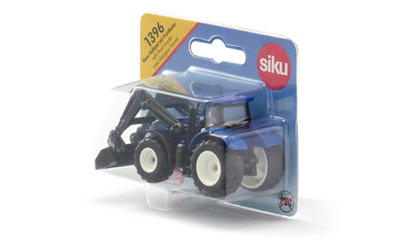 Trattore Siku 1396 New Holland con caricatore frontale 93x35x42mm