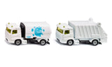 Siku set spazzatrice e camion della spazzatura per lavori comunali 1:87 n. 1687