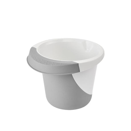 Ciotola Keeper antiscivolo 1,5 l ã˜18x14 cm grigio nordico