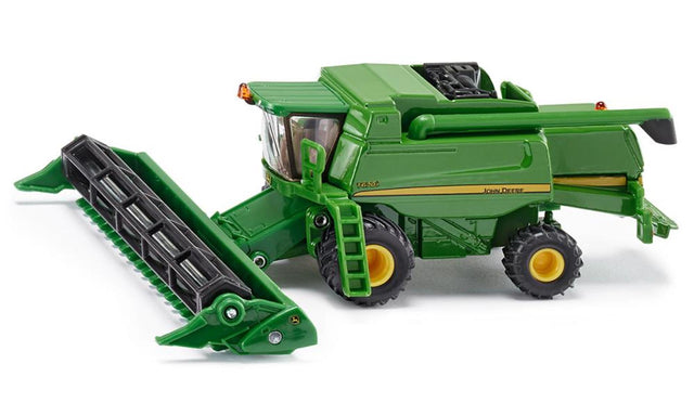 Siku 1876, mietitrebbia John Deere T670i, 1:87, metallo plastica, verde, piatto di taglio mobile e rimovibile