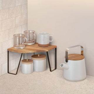 Portaspezie angolare Metaltex York Lava 25x25x16 cm