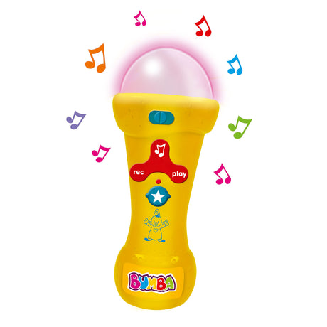 Microfono giocattolo Bumba - il mio primo microfono - effetti registratore