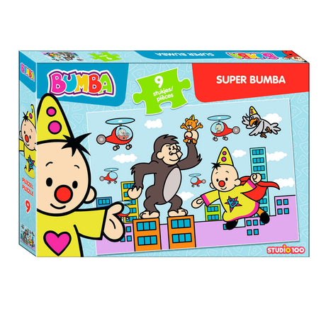 Studio 100 bumba puzzle super bumba, 9 pz.